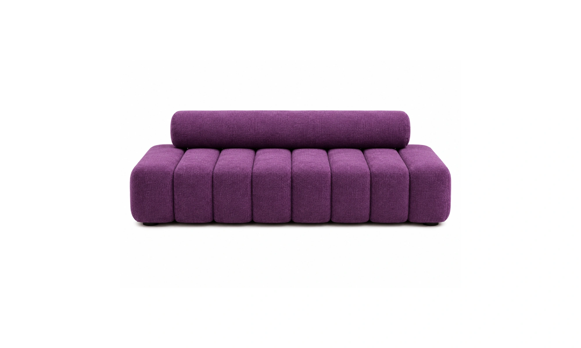 Modular Ribbed Velvet Diwan (Purple)